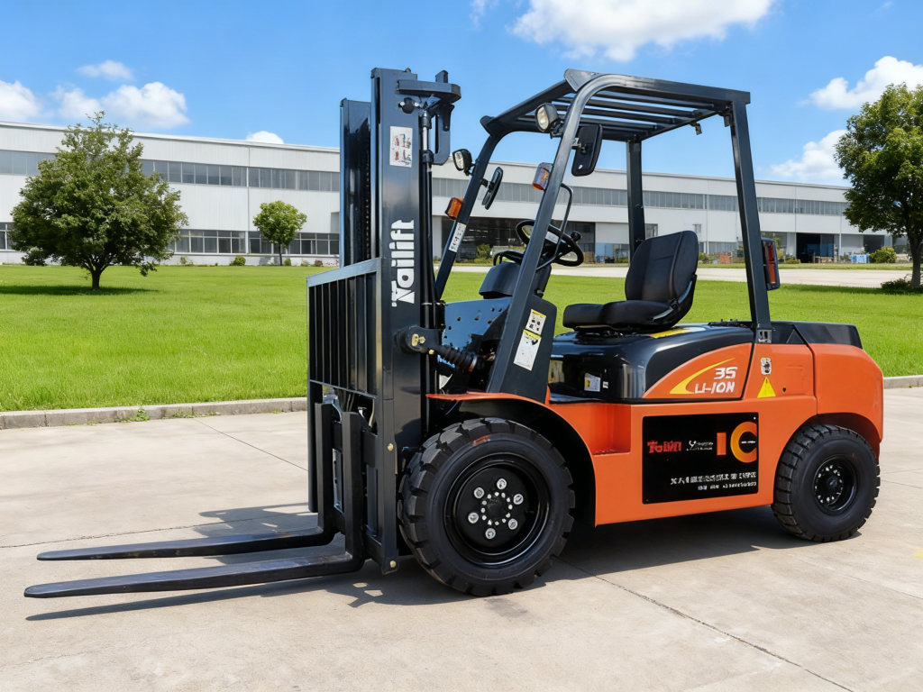 揭秘台励福E系列锂电叉车的智能安全设计