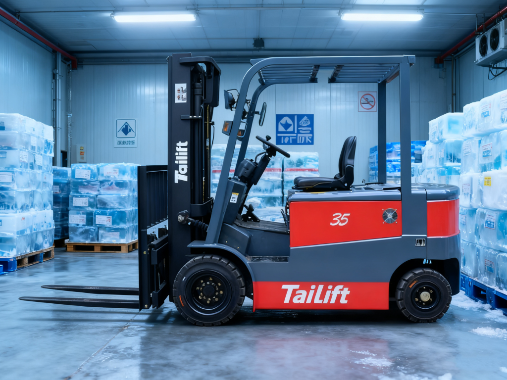 台励福7L电动叉车能耗与环保优势